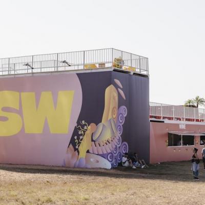 SUDOESTE - Golden Circle & VIP Area + stage signage