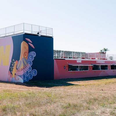 SUDOESTE - Golden Circle & VIP Area + stage signage